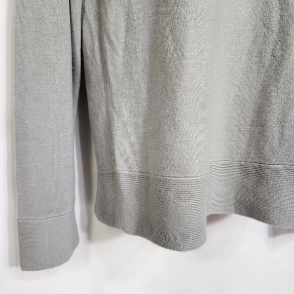 French Connection Sweater Medium Crew Neck Pullover Ribbed Long Sleeve Acrylic - Picture 6 of 8